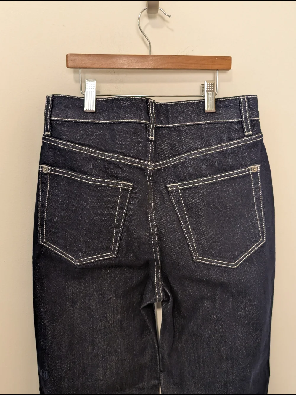Ksubi Empire Jean Women's Straight-Leg Dark Indigo Jeans Size 26 New Without Tag